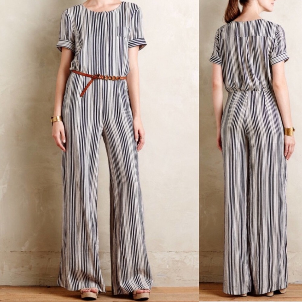 Anthropologie Harlyn Highline Jumpsuit